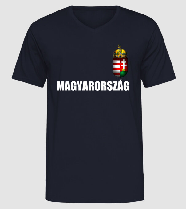  minta sötétkék pólón