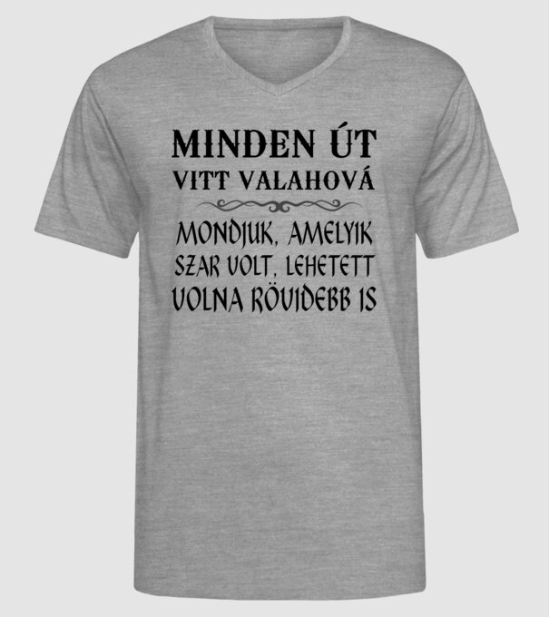  minta szürke pólón