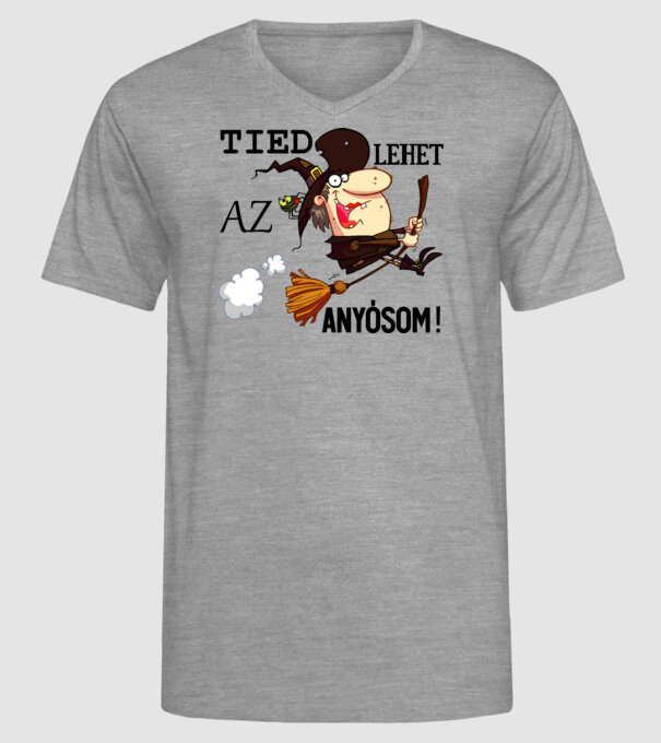  minta szürke pólón