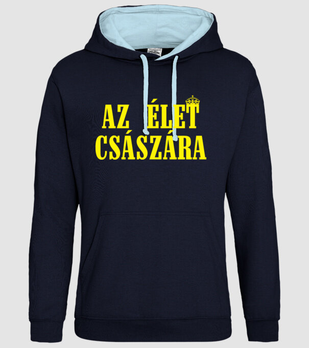  minta sötétkék pólón