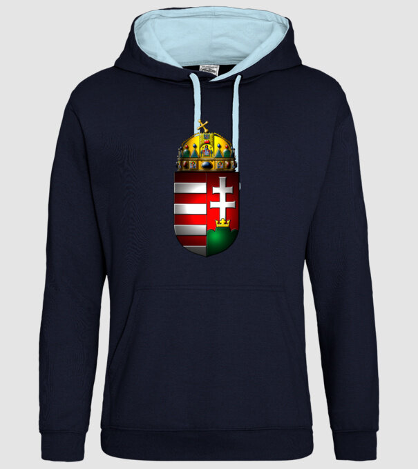  minta sötétkék pólón