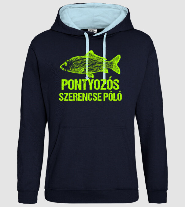  minta sötétkék pólón