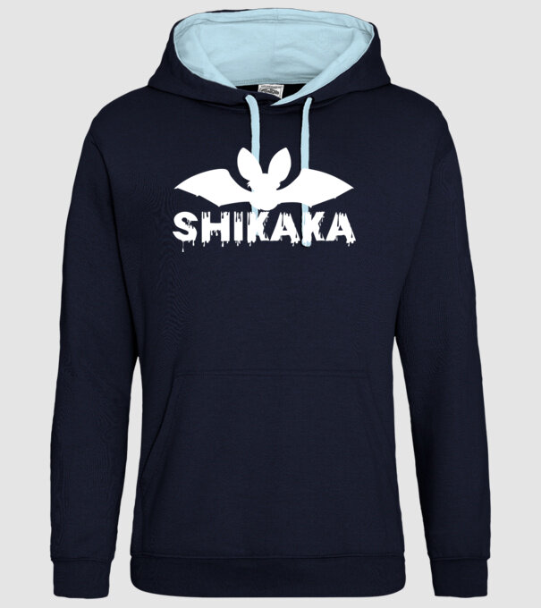  minta sötétkék pólón