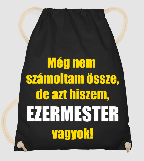  minta fekete pólón