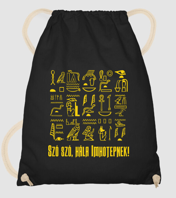  minta fekete pólón