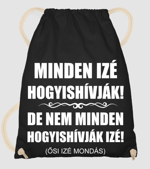  minta fekete pólón