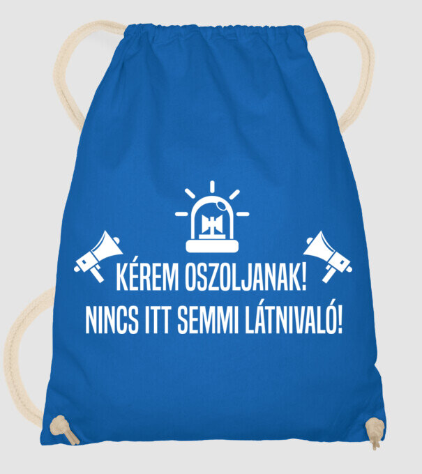  minta királykék pólón