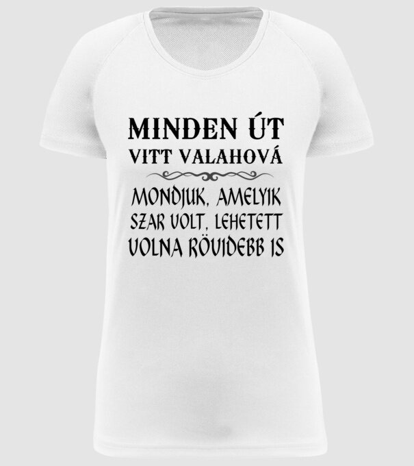  minta fehér pólón