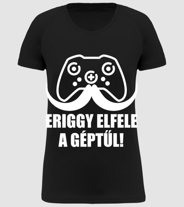  minta fekete pólón