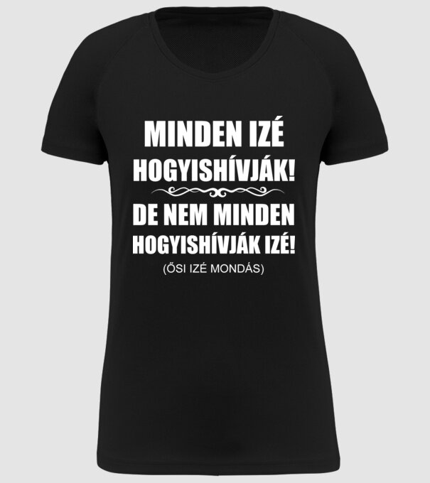  minta fekete pólón