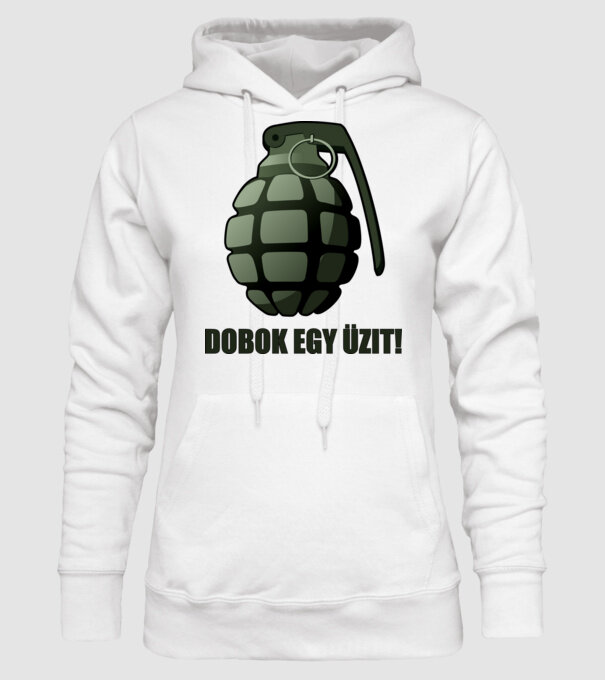  minta fehér pólón