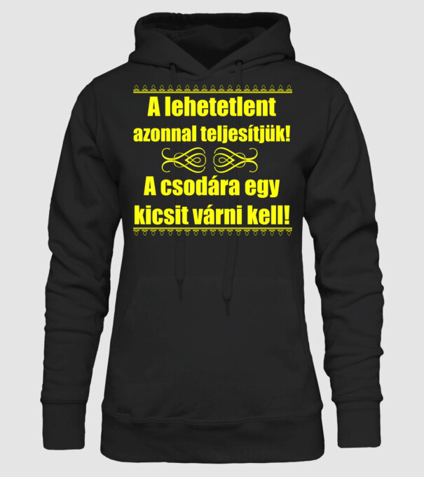  minta fekete pólón