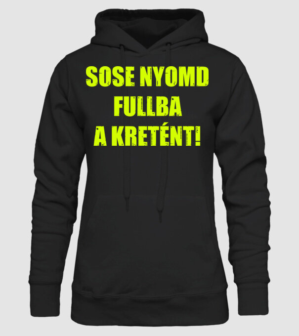  minta fekete pólón