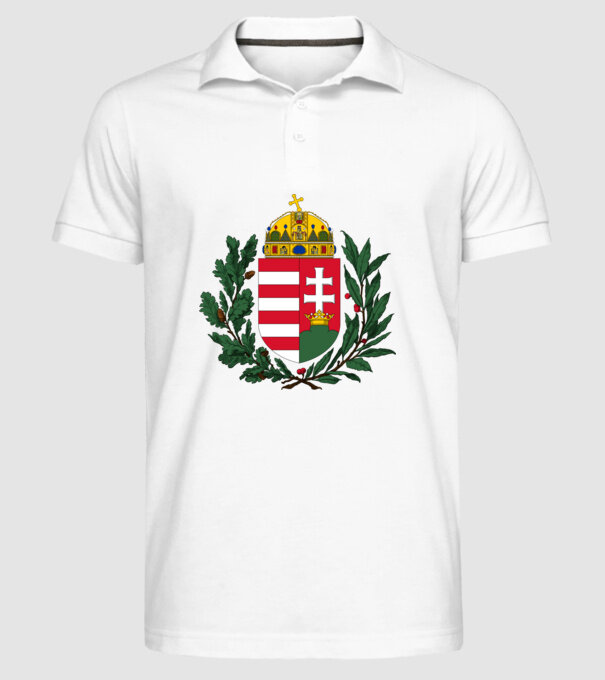  minta fehér pólón