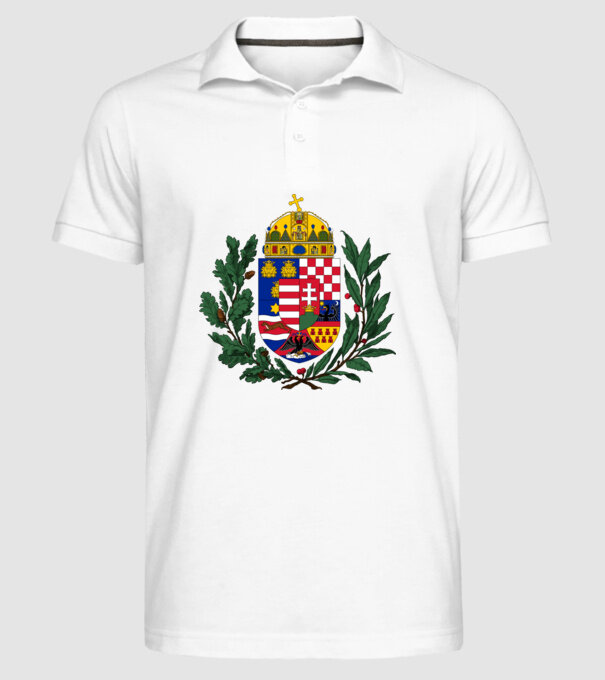  minta fehér pólón