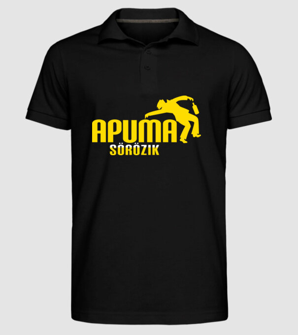  minta fekete pólón