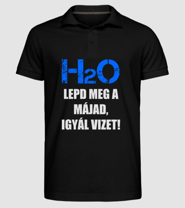  minta fekete pólón