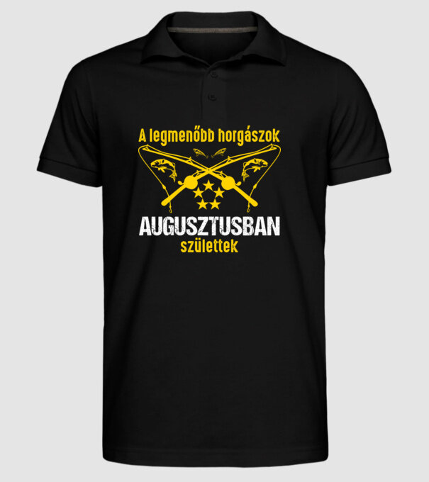 minta fekete pólón
