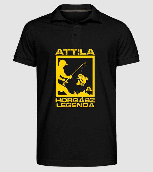  minta fekete pólón