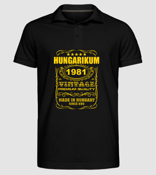  minta fekete pólón