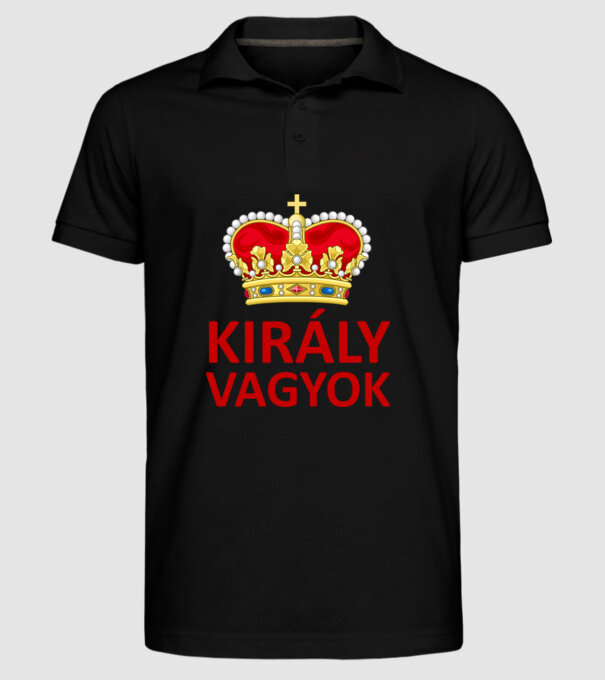  minta fekete pólón