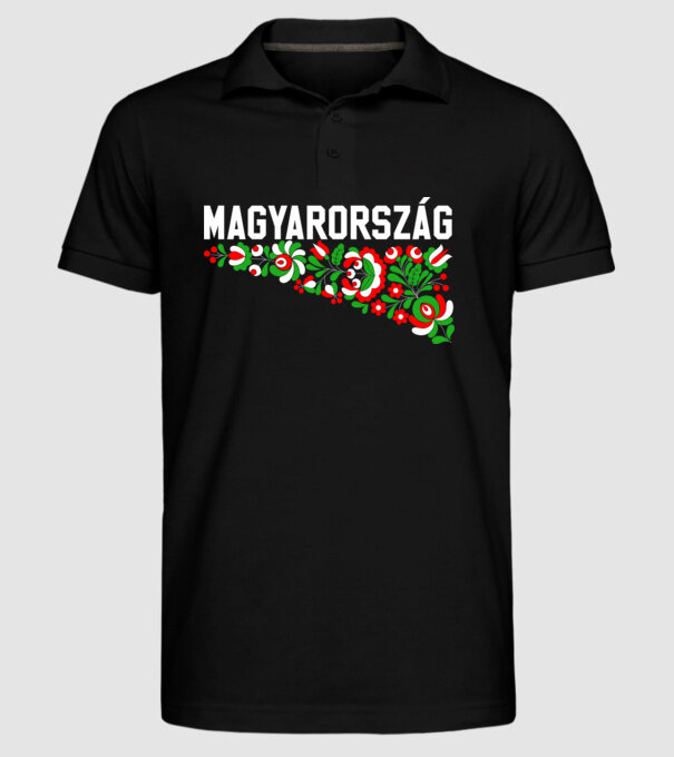  minta fekete pólón