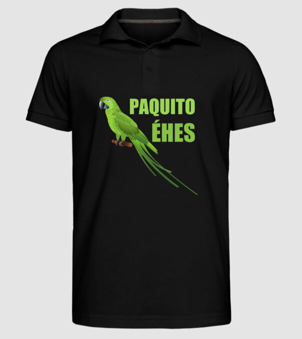  minta fekete pólón