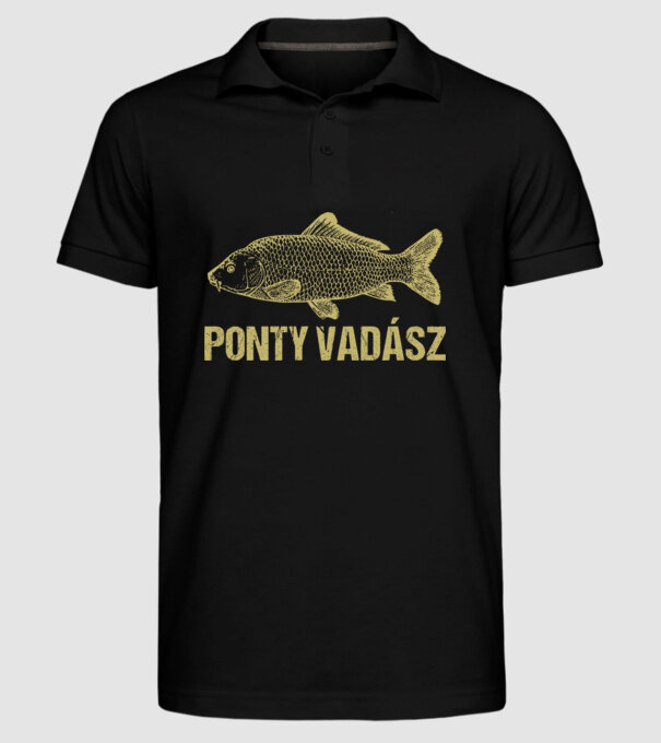  minta fekete pólón