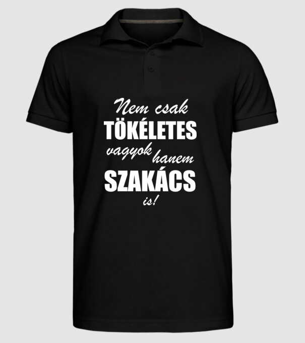 minta fekete pólón