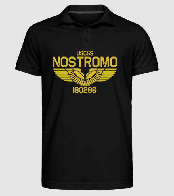  minta fekete pólón