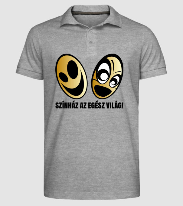  minta szürke pólón