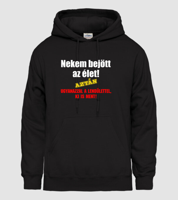  minta fekete pólón