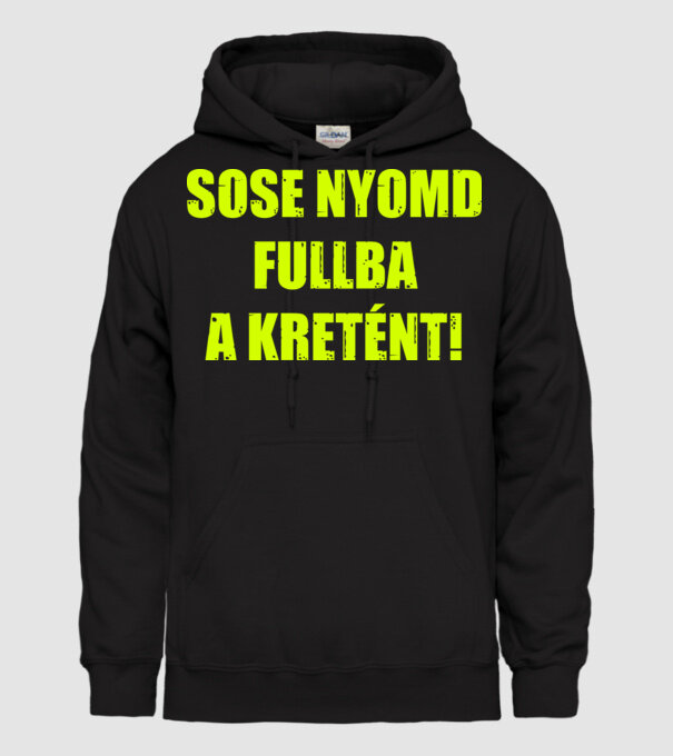  minta fekete pólón