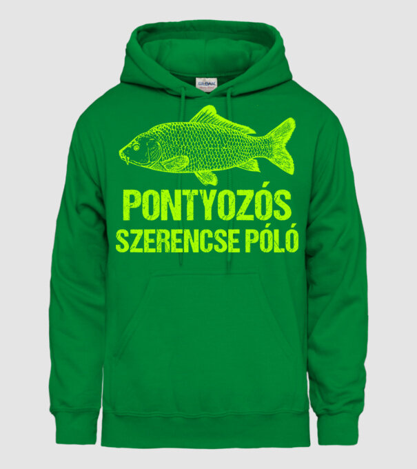  minta zöld pólón