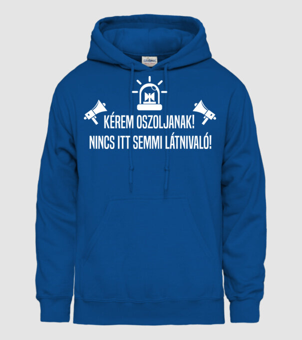  minta királykék pólón