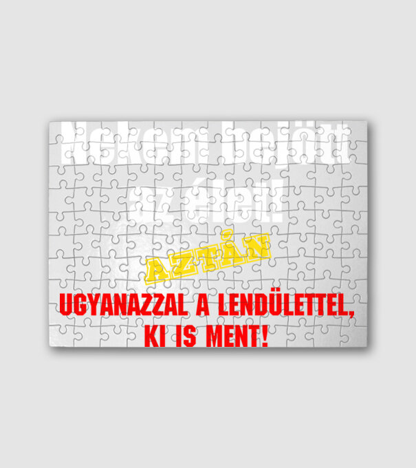  minta fehér pólón