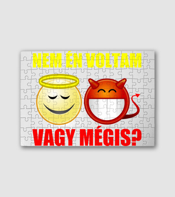  minta fehér pólón