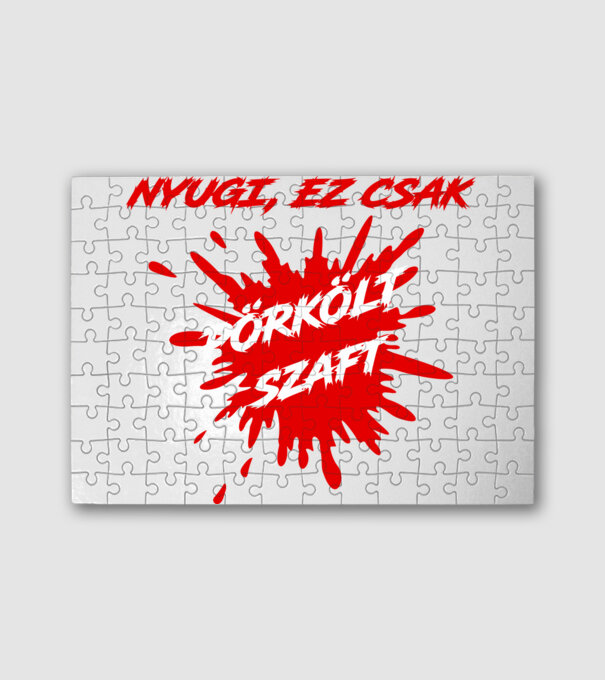  minta fehér pólón
