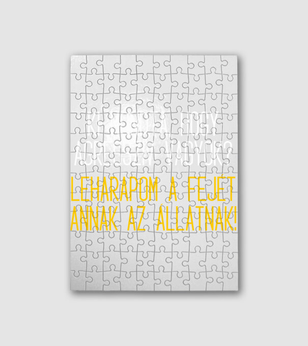  minta fehér pólón