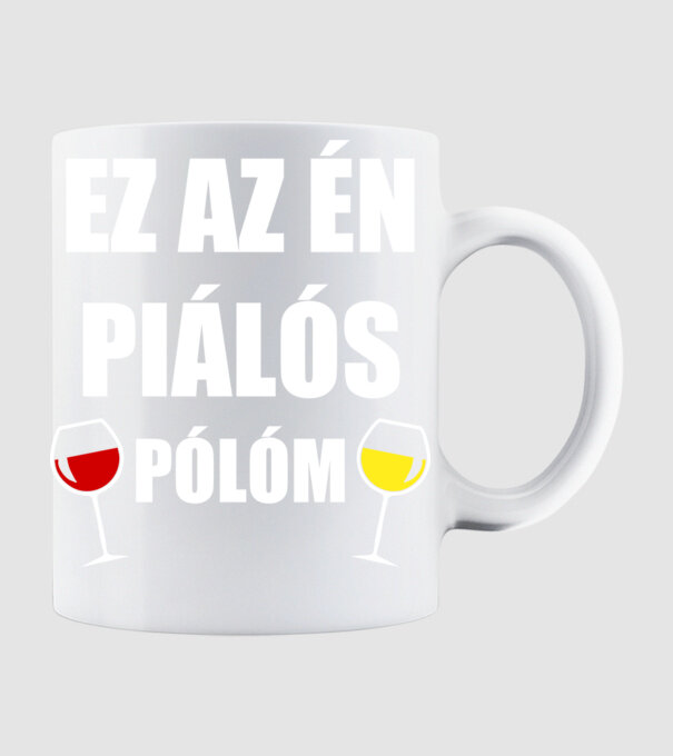  minta fehér pólón