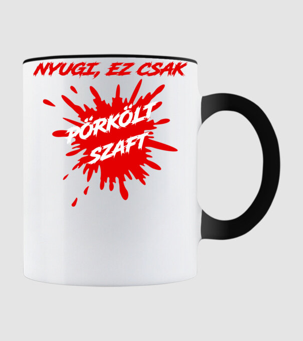  minta fekete pólón