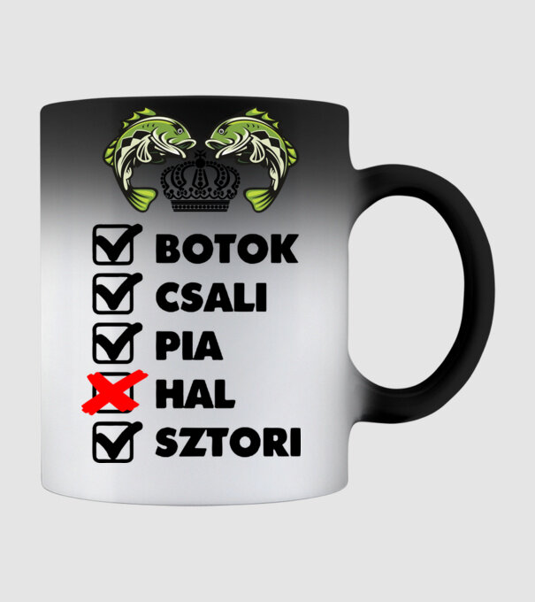  minta fekete pólón