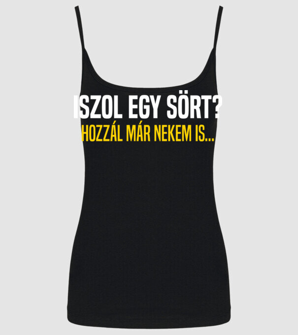  minta fekete pólón