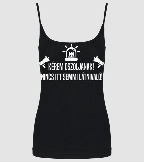  minta fekete pólón