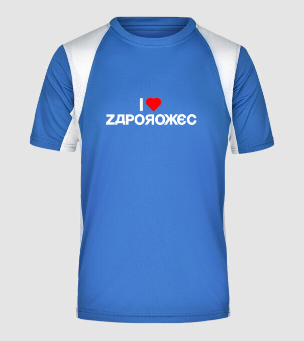  minta királykék pólón