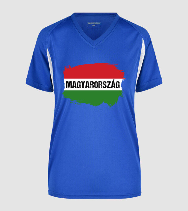  minta királykék pólón