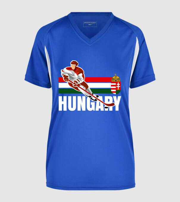  minta királykék pólón