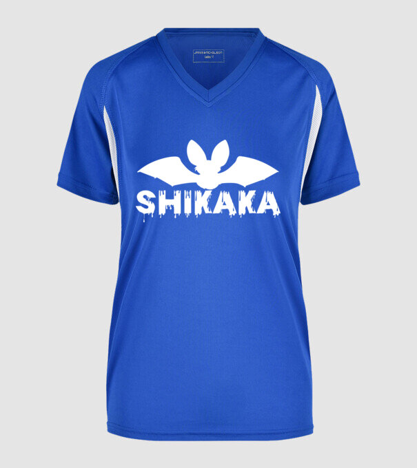  minta királykék pólón